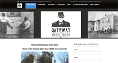 Desktop Screenshot of gatewayghosttours.com